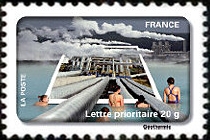  Fête du timbre - le timbre fête l'eau - Géothermie 