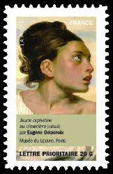  Portraits de femmes dans la peinture - Jeune orpheline au cimetière  - Eugène Delacroix 