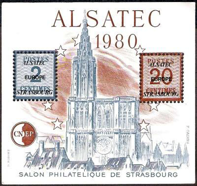  Salon philatélique de Strasbourg, ALSATEC 