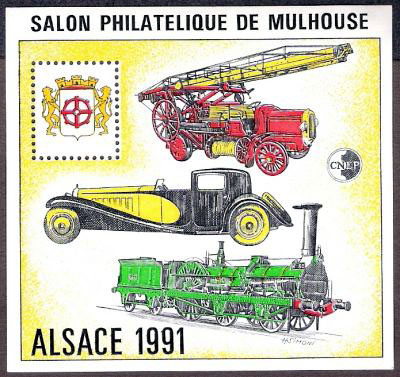  Salon philatélique de Mulhouse, ALSACE 