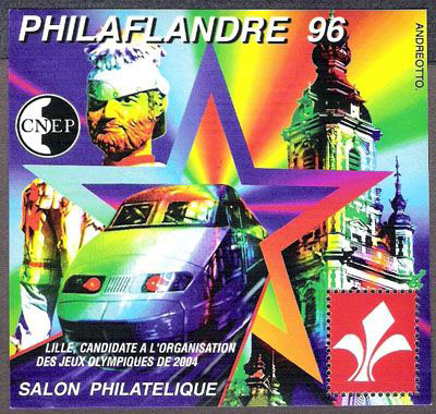  Salon philatélique de Lille, PHILAFLANDRE 96 
