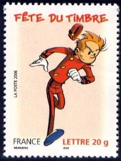  Fête du timbre 2006, Spirou 