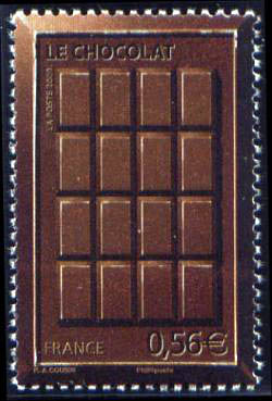  Le chocolat, Plaque de chocolat 