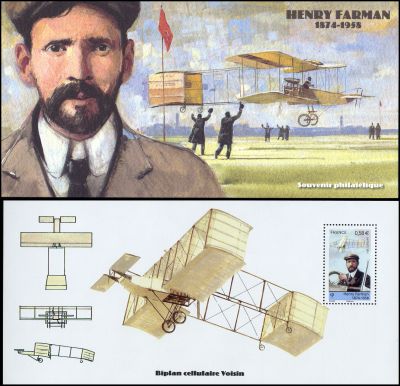  Les pionniers de l'aviation Henry Farman (1874-1958) 