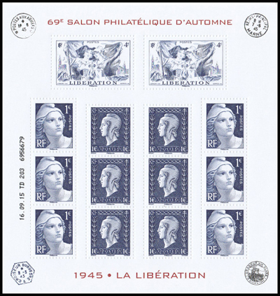 1945 Marianne de la libération 