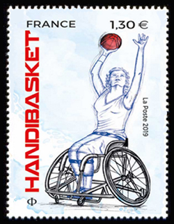  BASKET en fauteuil - Hommage aux sportifs handicapés 
