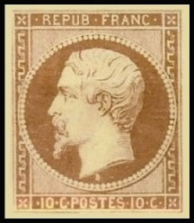  Prince président Louis Napoléon 10 c 