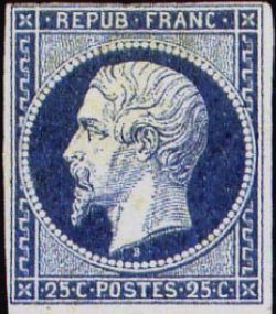  Prince président Louis Napoléon 25 c 