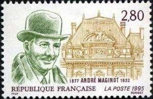  André Maginot( 1877-1932), homme politique français, concepteur de la Ligne Maginot. 