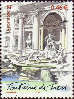  Capitales européennes : Rome, La Fontaine de Trevi 