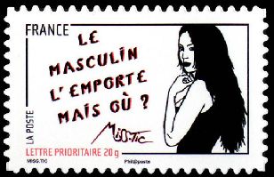  Journée de la femme 2011, illustrée par des dessins de Miss Tic 