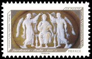  Impressions de relief, Sardonyx - Italie - XIIIème siècle 