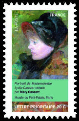  Portraits de femmes dans la peinture - Portrait de Mademoiselle Lydia Cassat - Mary Cassat 