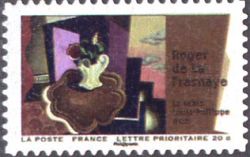  Carnet «Peintures du XXème siècle - Cubisme», La table Louis-Philippe (1922) de Roger de la Fresnaye 