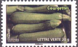  Des légumes pour une lettre verte, Courgettes 