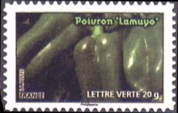 Des légumes pour une lettre verte, Poivron Lamuyo 