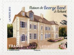  Patrimoine de France, Maison de George Sand à Nohant 