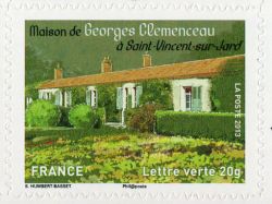  Patrimoine de France, Maison de Georges Clémenceau à St Vincent sur Jard 