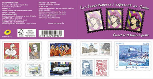  Les timbres s'exposent au salon 