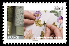  L'Art et la Matière,  la broderie sur tissu 