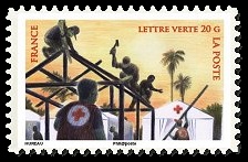  Croix rouge française, Montage de villages de toile 