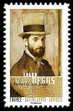  Visages impressionnistes, Portrait de Léon Bonnat par Edgar Degas 