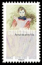  Visages impressionnistes, Portrait de petite fille de Armand Guillaumin 