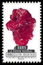  Le monde minéral, rubis 