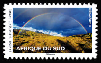 Entre ciel et terre, l'arc en ciel