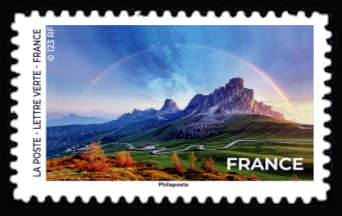 Entre ciel et terre, l'arc en ciel