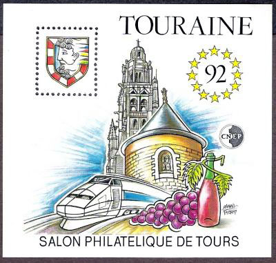  Salon philatélique de Tours, TOURAINE 