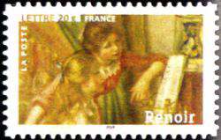  Les impressionnistes - Auguste Renoir « Jeunes filles au piano » 1892 