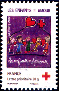  Au profit de la croix rouge - les enfants = amour 