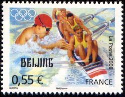  Beijing, Jeux Olympiques de Pékin 2008 Aviron et natation 