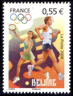  Beijing, Jeux Olympiques de Pékin 2008 Athlétisme et tennis 