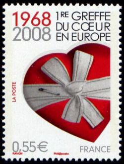  1er greffe du coeur en Europe 