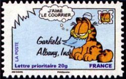  Sourires avec le chat Garfield - J'aime le courrier 