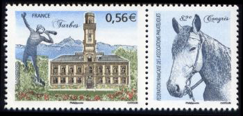  Fédération française des associations philatéliques à Tarbes 