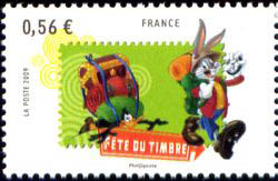  Bugs Bunny et Daffy Duck en randonnée 