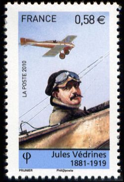  Les pionniers de l'aviation - Jules Védrines (1881-1919) 