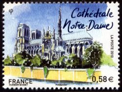  Capitales européennes Paris (Cathédrale Notre Dame) 