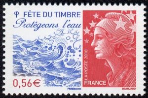  Fête du timbre, Protégeons l'eau 