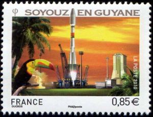  Espace russo-européen. Soyouz en Guyane 