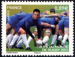  Coupe du monde de Rugby 2011 - Sortie de mélée 