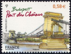  Capitales européennes Budapest - Le Pont des chaînes 