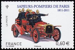  Sapeurs pompiers de Paris - Camion ancien 