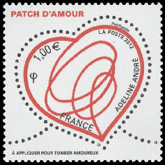  Saint Valentin patch d'amour d'Adeline André, créatrice de mode 