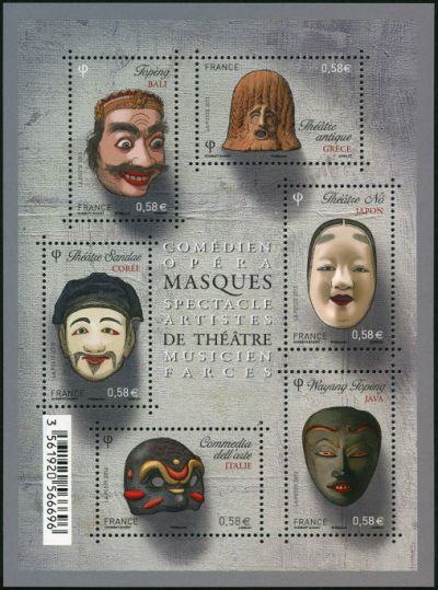  Masques de théatre 