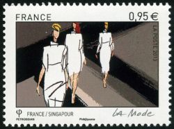  La mode émission commune France / Singapour, la mode de Paris à Singapour 