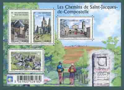  Les chemins de Saint Jacques de Compostelle 